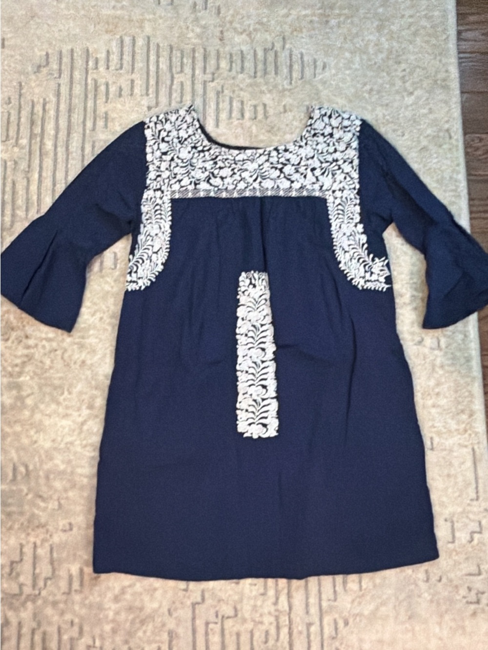 J. Marie navy blue dress